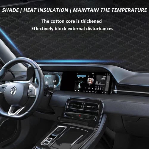 Imagen 2 del producto Una nueva sombrilla de coche con aislamiento térmico de tamaño para el verano, parasol para parabrisas delantero, parasol aislante térmico para coche, un juego