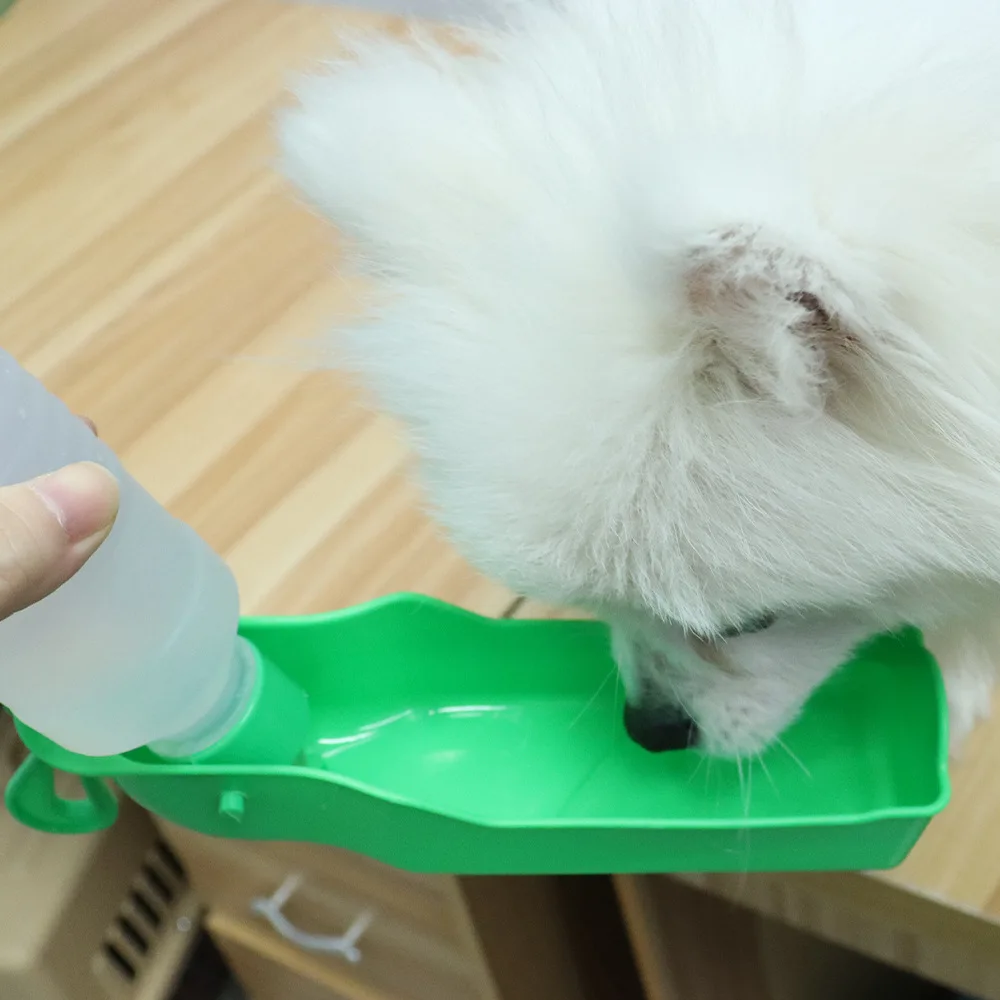 Leakproof Pet Water Bottle Portable Outdoor Travel Drinking Feeder Dispenser Cup Water Bowl for Small Large Dog Cat Puppy - view 3