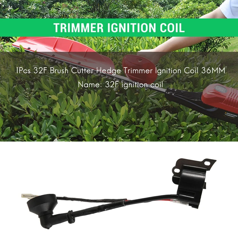 1Pcs 32F Brush Cutter Hedge Trimmer Ignition Coil 36MM