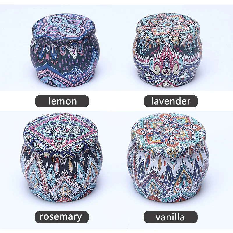 

Hot Sale Vegetable Oil Scented Candles Holiday Fragrance Gift Set