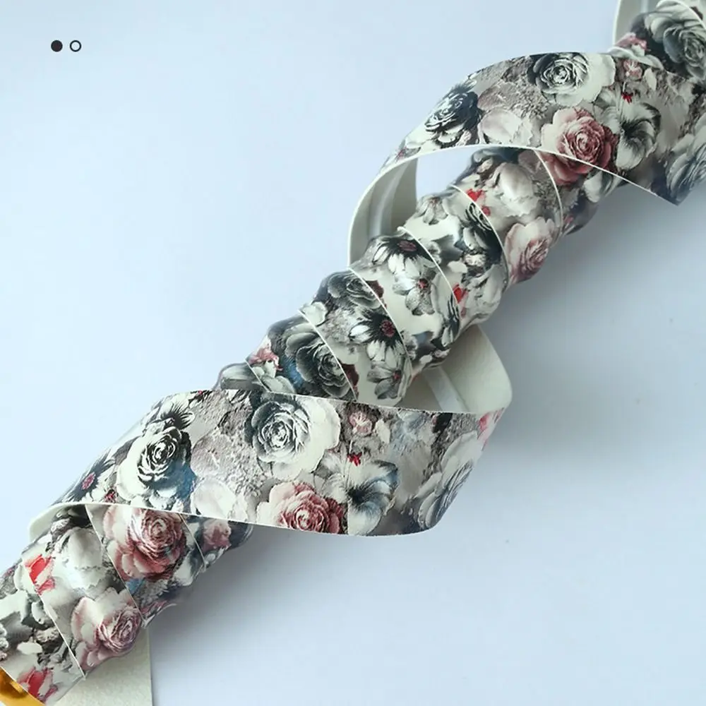

Sweat Absorption Fishing Rods Grip Non-slip Comfortable Tennis Badminton Grip Tape Good Stretchability Rose Pattern