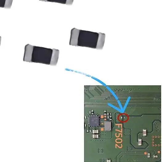 5 PCS For  5 PS5 Motherboard F7001 F7002 F7003 -OR- Fuse Fix Small Component Fuses Repair Part