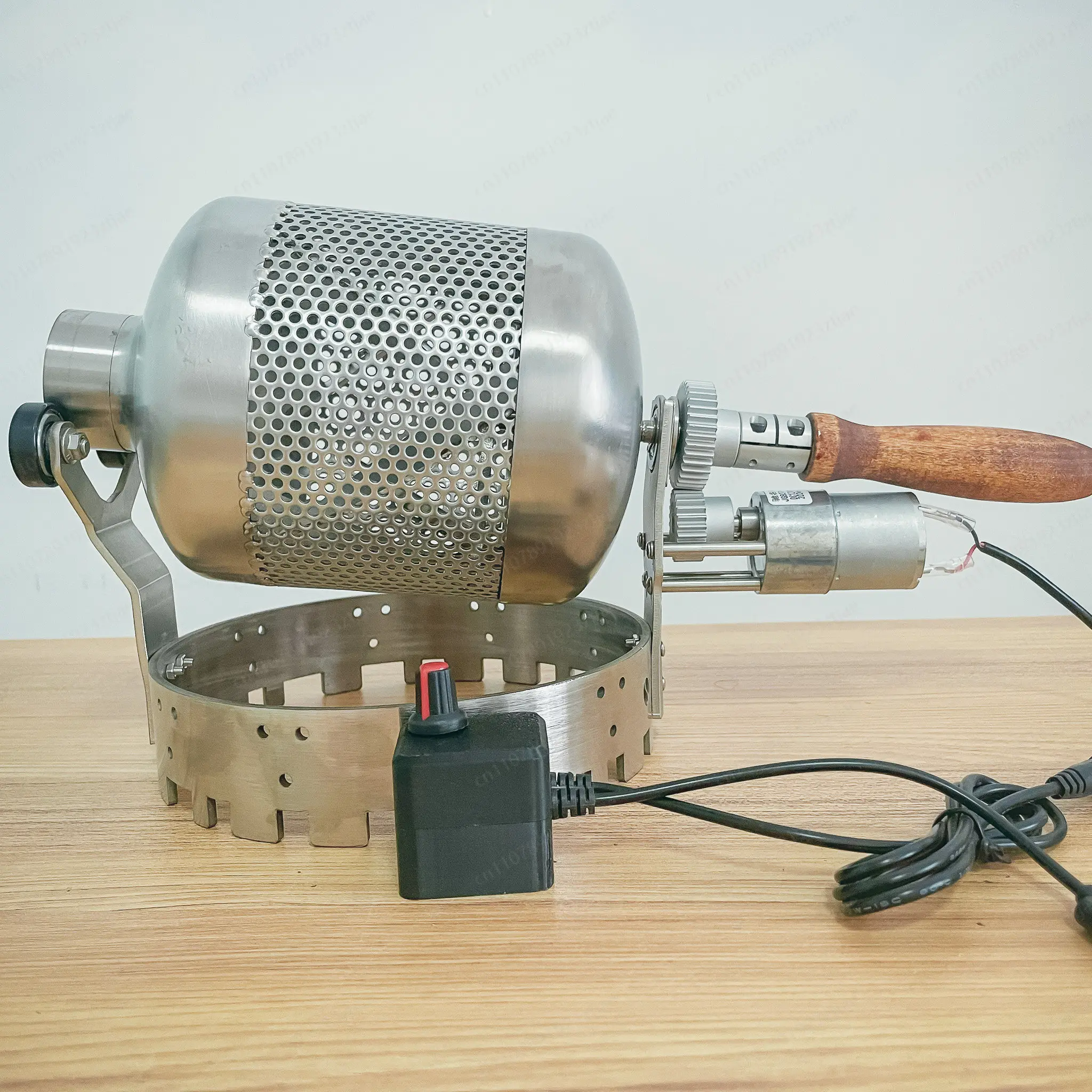 Electric bean dryer coffee roaster roasting hand net