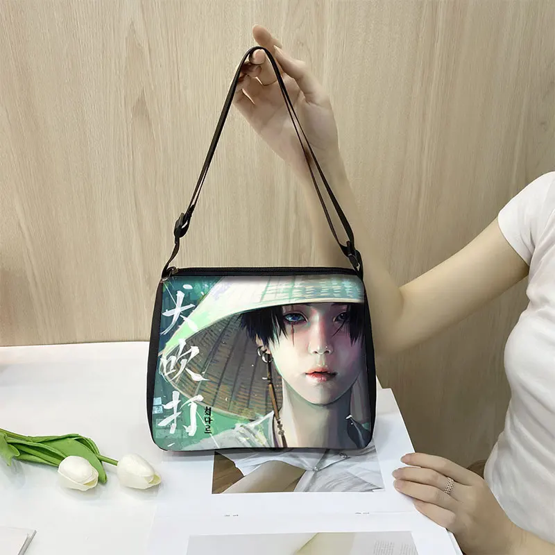 Agust.D KPOP Shoulder Bags D2 Daechwita Women Handbag D-2 Crossbody Bags for Travel Suga Min Yoongi Clutch AGUST D Tote Bag