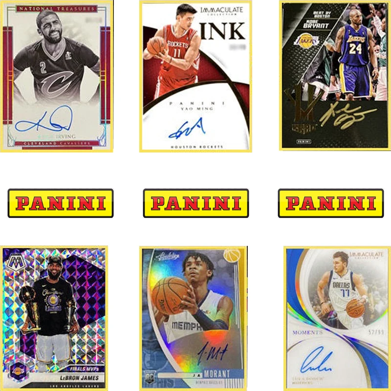 

Panini Nba Basketball Collection Card Подарочная карта Ke Bi Curry James Ballsuperstar New Signature Limited Card