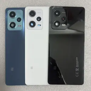 Bilashmart Redmi Note 12 Pro 5G 22101316 C 22101316 I Battery Back Cover Glass Rear Housing Panel Case Replacement With Lens