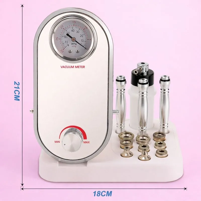 BEEMYI Diamond Microdermabrasion Beauty Machine Vacuum Suction Tool Water Spray Facial Moisten Face Exfoliate Skin Peeling
