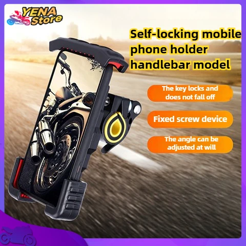 

Motorcycle bike mobile phone stand Mountain bike motorcycle smartphone mobile handlebar stand scooter holder accessories