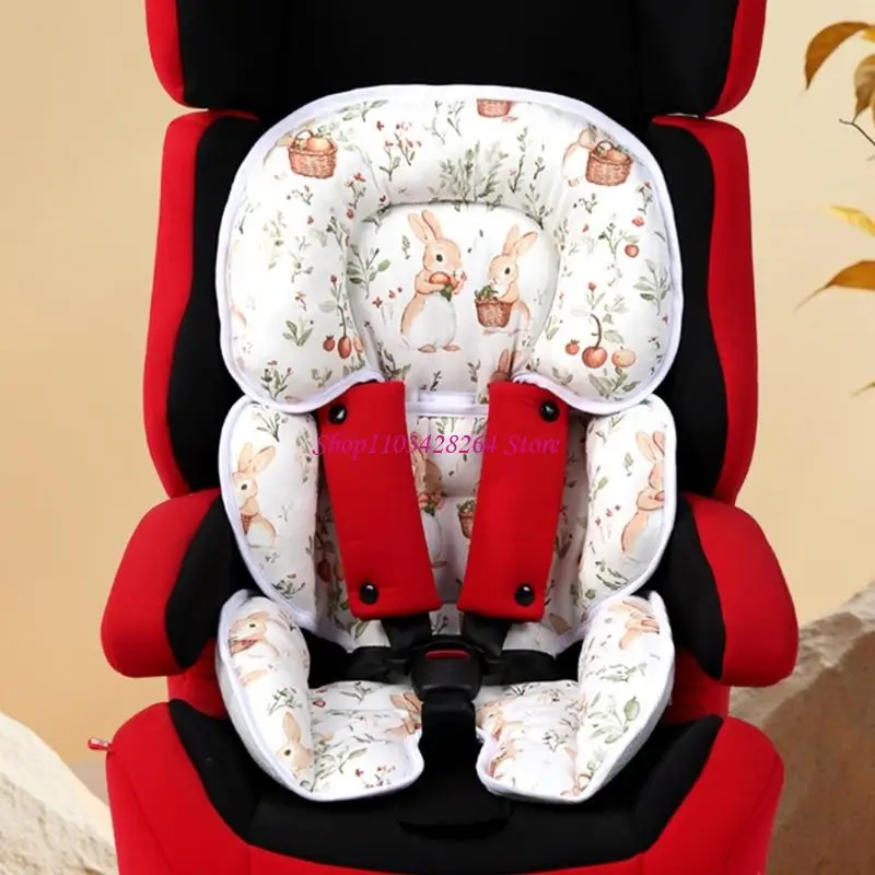 

Double Sides Infant Car Pad Features Pattern and Soothing Dot Texture
