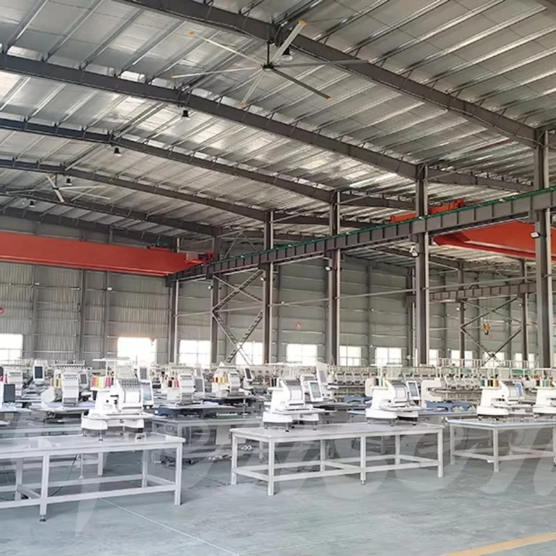 Industrial Embroidery Machine for Clothing Manufacturing Custom Logo and Garment Decoration Projects