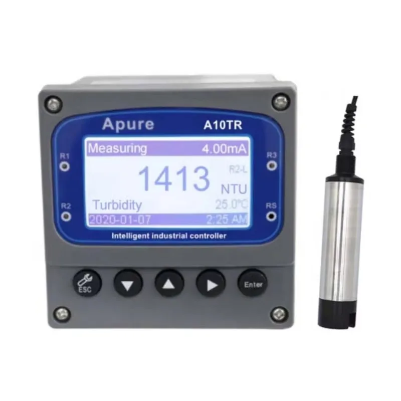 Applicable To Apure Digital Water Turbidity Meter Industrial Online Turbidity Controller Instrument with Sensor