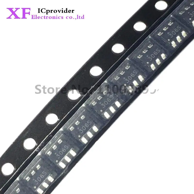 10PCS FDC6306P FDC6306 SOT23-6 MOS Transistor