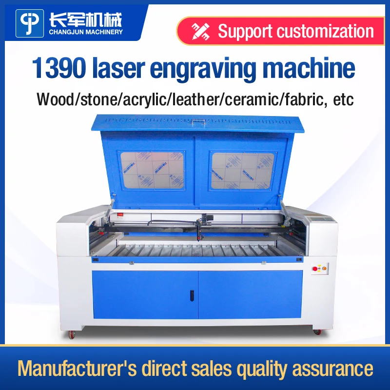 1390 80W 100W 130W 150W Laser Engraver Machine for Wood Bamboo Jade Marble Organic Glass Cutting Machine