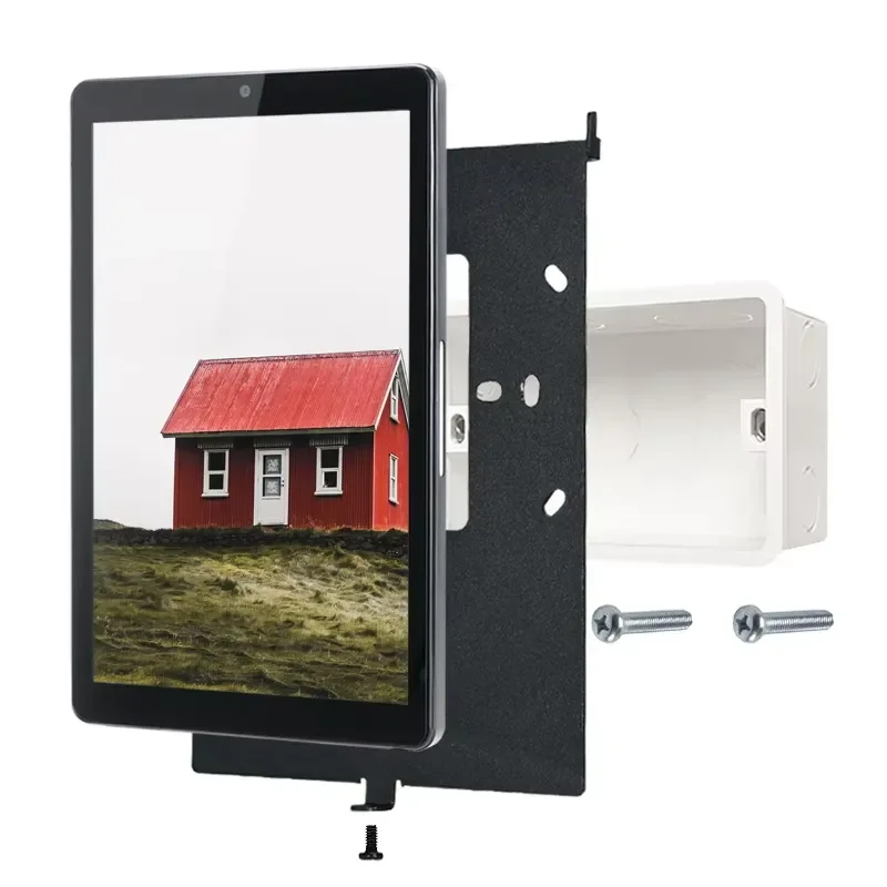 BOLRZO 2026 Sunworld YC-SM08P Hot-selling 8-inch home automation wall-mounted touch control panel Android POE tablet, smart