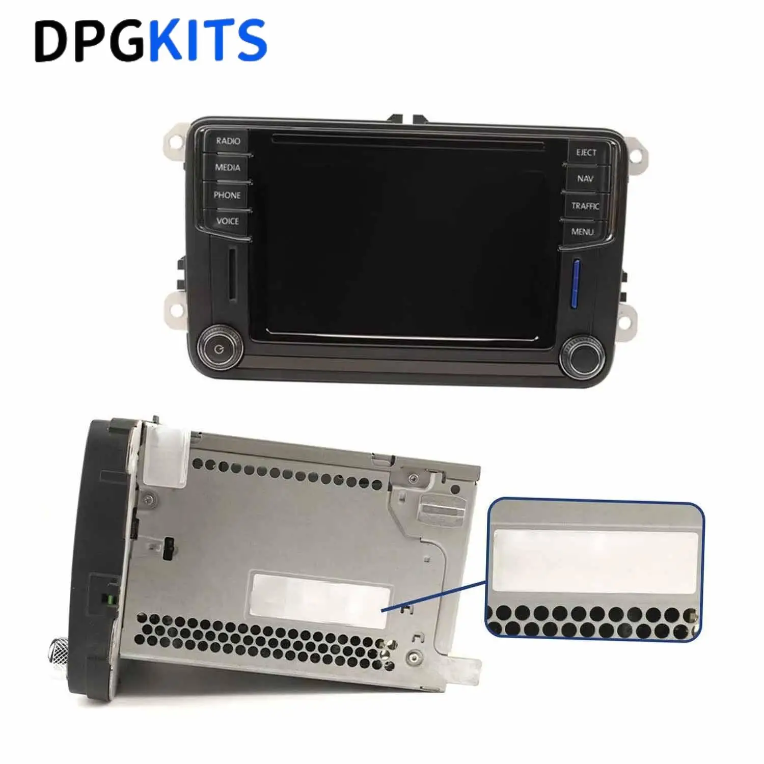 

5C0035684 5C0035680 New 6.5inch LCD Display Touch Screen TDO-WVGA0633F00036 TDO-WVGA0633F00039 For VW MIB STD2 680 200 Radio