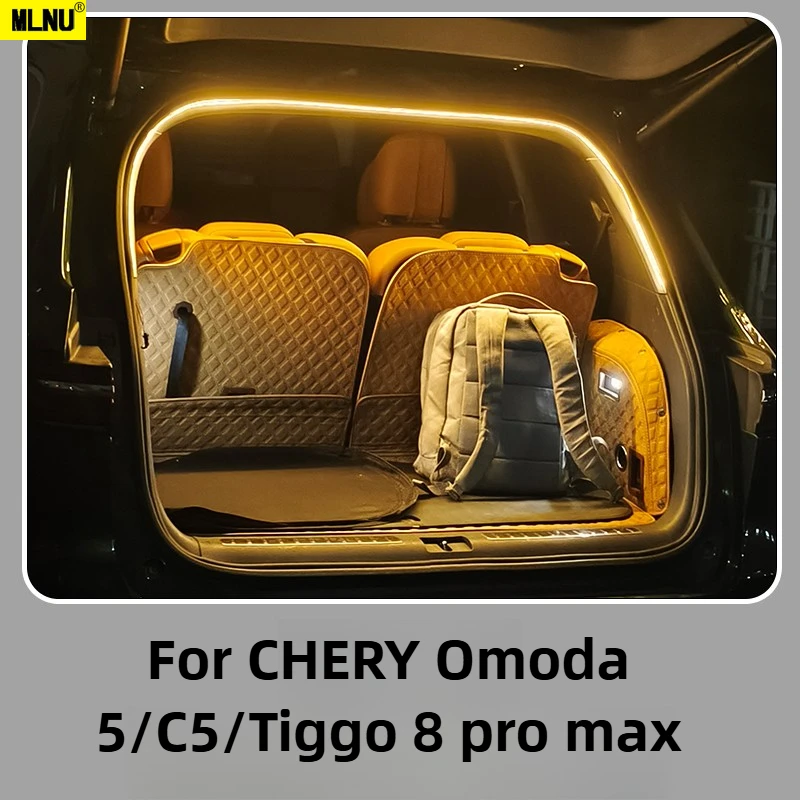 

Car Trunk LED Strip Lights For CHERY Tiggo 7 pro max/7 phev/7L Accessorie 2026/2025,Hidden Installation Energy-Saving 2024
