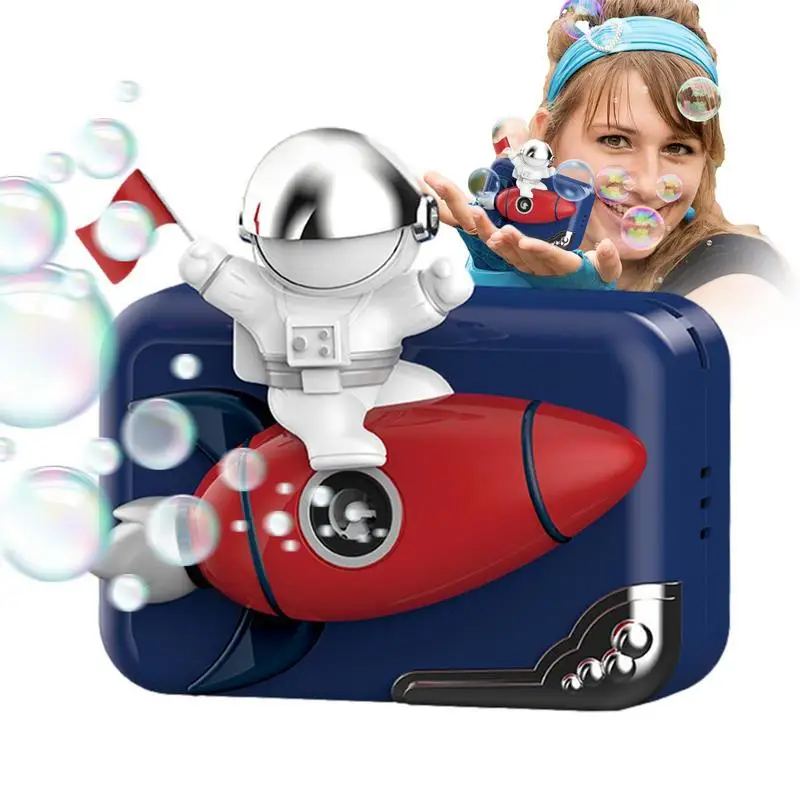 Bubble Machine For Kids Rechargeable Rocket Bubble Machine For Kids Electric Bubble Maker Bubbles For Kids Bubble Toy For Boys