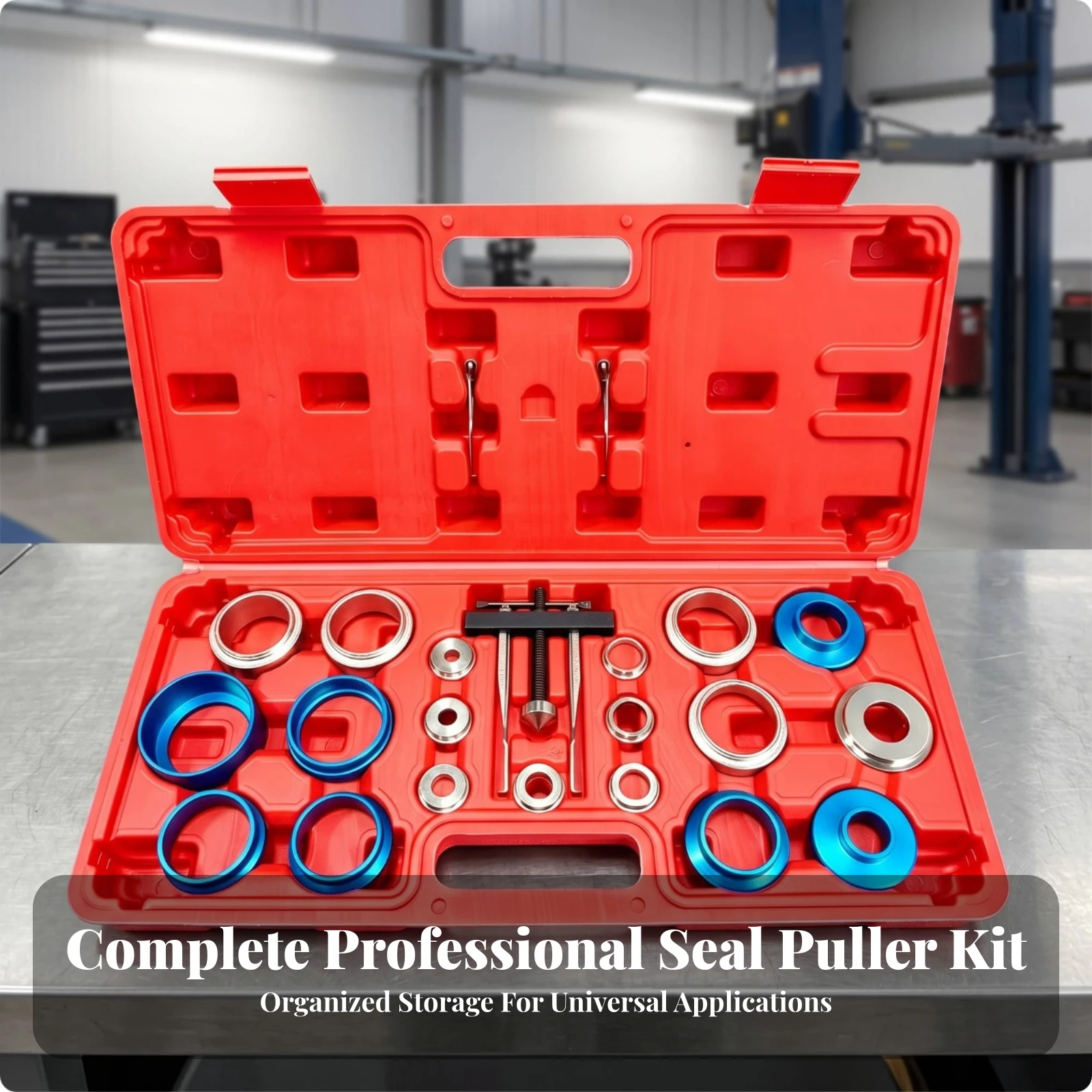 Crankshaft Seal Remover and Installer Automotive Crankshaft Oil Seal Tool Professional Long-Lasting for Mechanics