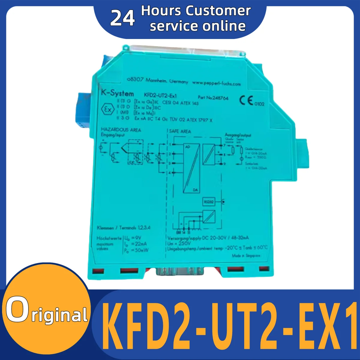 

Совершенно новый оригинальный сенсорный телефон KFD2-UT2-EX1