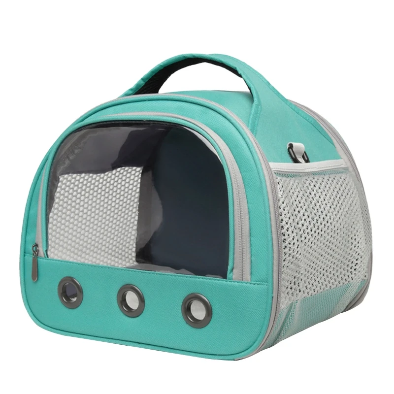 Small Animal Travel Cage Bag Portable Pet for Carrier with Adequate Ventilation Rabbit Bearded Dragon Hedgehogs for Dropship