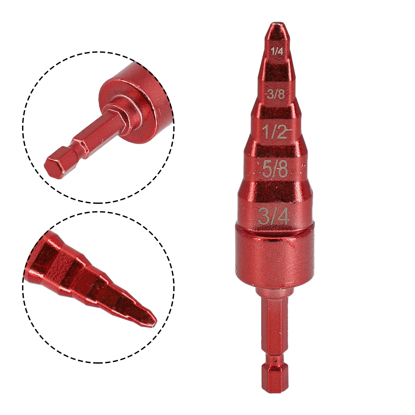 Copper Pipe Expander Tool for HVAC Technicians 5 Size Swage Kit Designed for Standard Air Conditioner Copper Tubing Applications