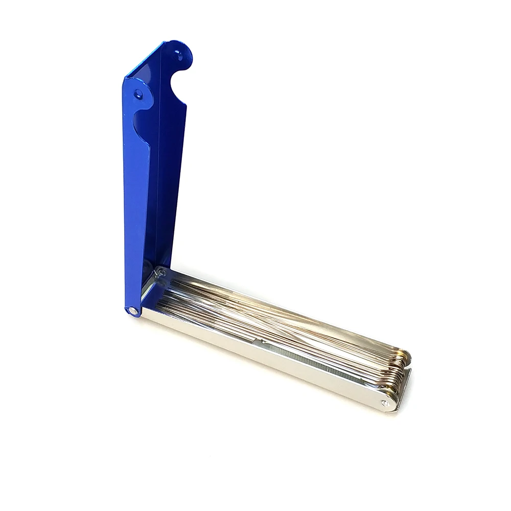 Torch Tip Cleaner Gas Welding Brazing Cutting Torch Tip Cleaner 14Pcs Set Guitar Nut Needle Files Nozzle Jet Drill Size 77-49