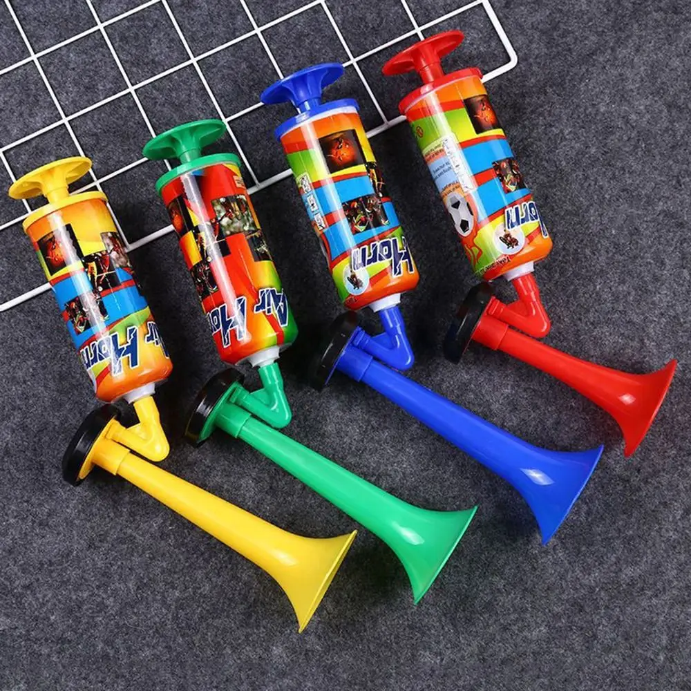 Loud Noise Maker Handheld Air Horn Cheer Marine Signal Mini Handpush Pump Safety Alarm Boat Safety Blast Air Horns Outdoor