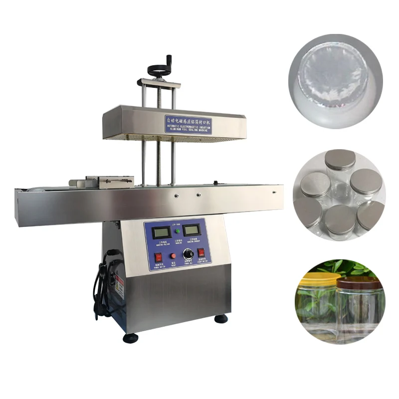 Machine de cachetage de papier d'aluminium d'induction électromagnétique, Machine de cachetage de bouteilles commerciale et domestique
