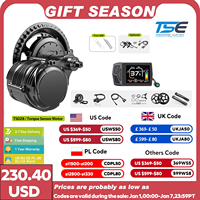 Tongsheng TSDZ8 750W TSDZ2B 500W 250W Motor Kit Mid Drive Torque Sensor Bicycle Engine Electric Bike Conversion Kit BB 68-73mm