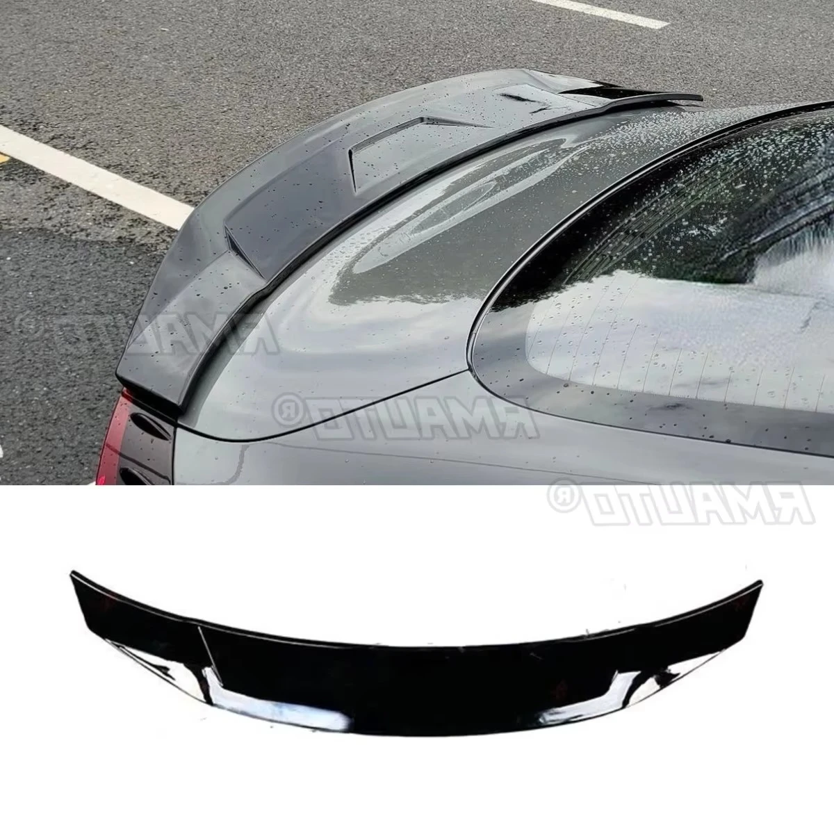 

For Hyundai Sonata 2020+ Car Rear Trunk Spoiler Wing Modification Part Rear Trunk Spoiler Wing Car Accessories Exterior Part