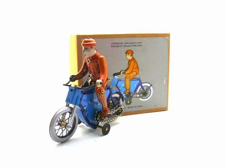 MS433 Fiets Tintoy 80's Retro Collection Toy Festival Creatieve Gift Ijzer Speelgoed Groothandel