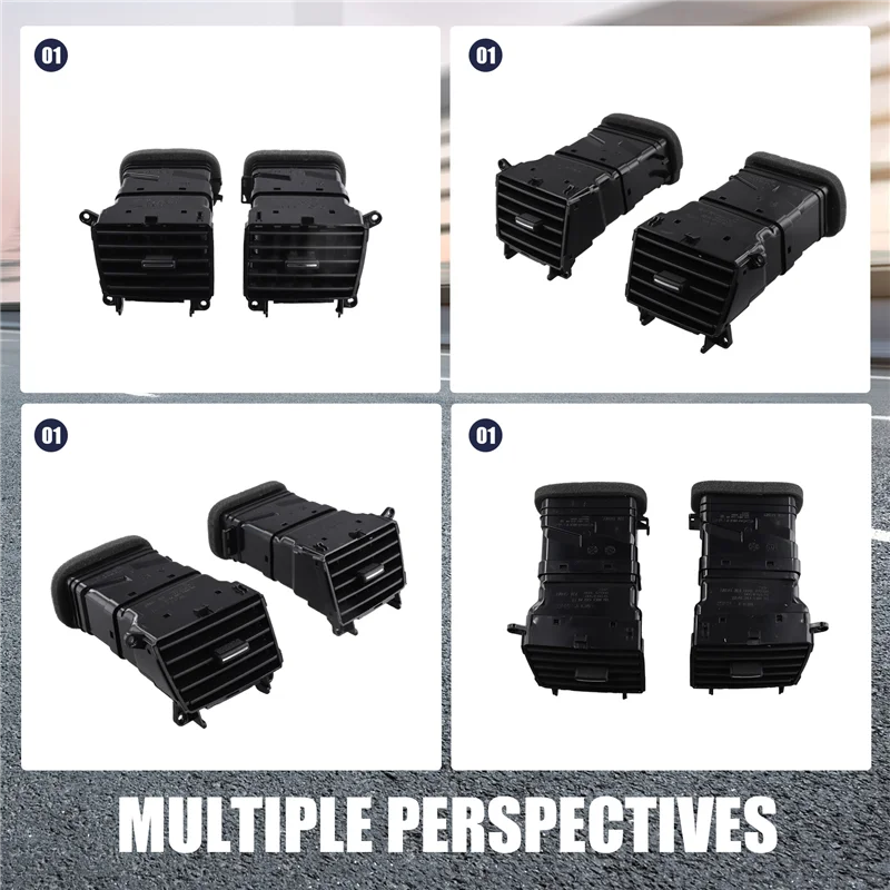 

1Pair Instrument Panel Middle Air Outlet For Kia Sportage Active 2005-2009 Air Conditioning Vent 974101F500 974201F500