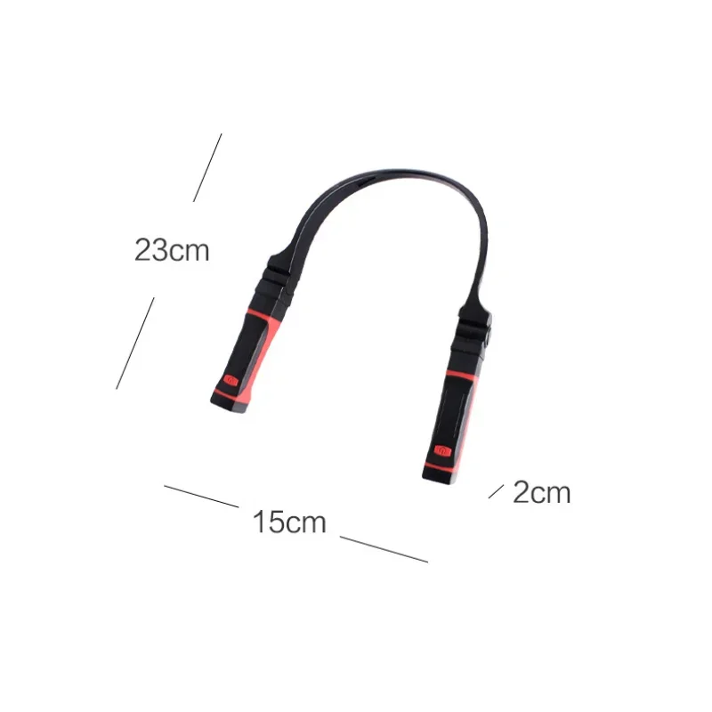 Luz de Leitura LED Neck, Luz de Trabalho, Alimentado por Bateria, Recarregável, Iluminação Mãos Livres, 2 Modos, Livro