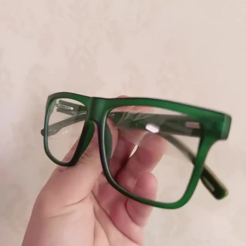 Imagen 2 del producto SZTZX Gafas ópticas graduadas para viajeros a la moda, gafas cuadradas Retro para hombres y mujeres, gafas progresivas antiluz azul