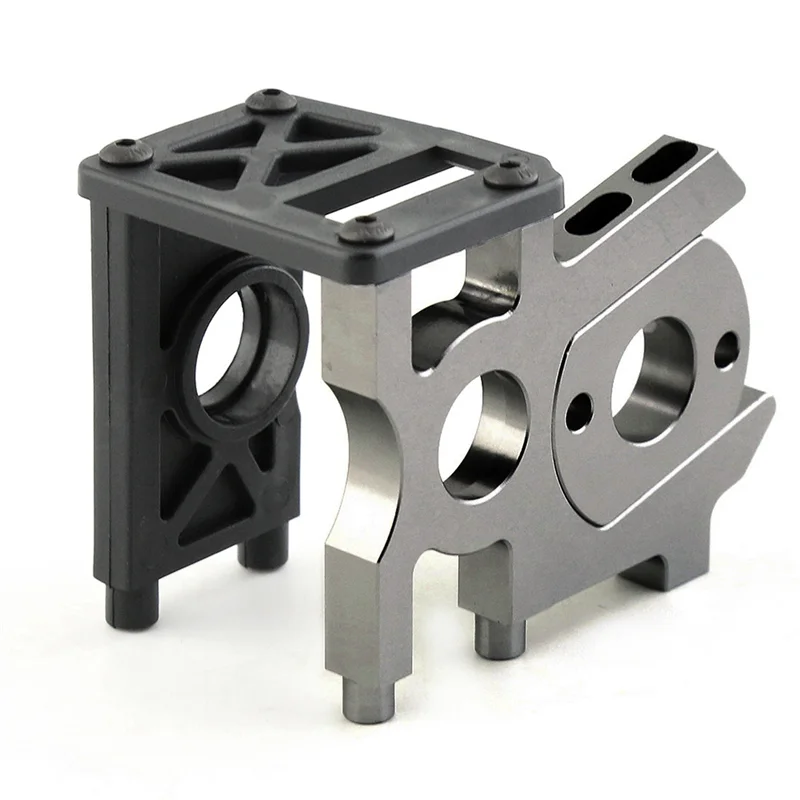 A63T-1/8 RC 자동차 오프로드 차량 트럭 니트로 브러시리스 전기 모터 마운트 홀더 (교쇼, HSP, 호바오, FS 레이싱용)