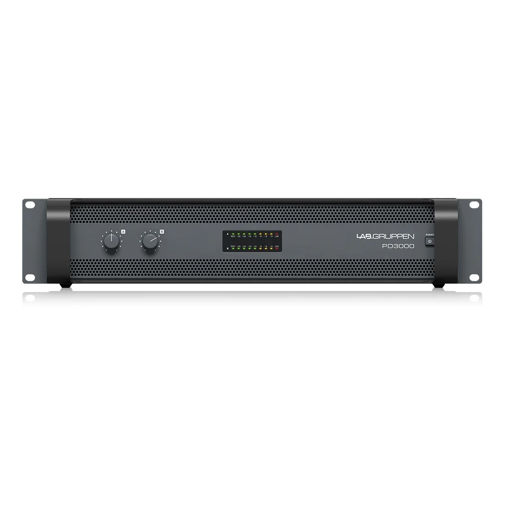 

Lab.gruppen PD3000 2-Channel Power Amplifier Audio Equipment Pa System 3000 Watts Speakers Amplifier Stage