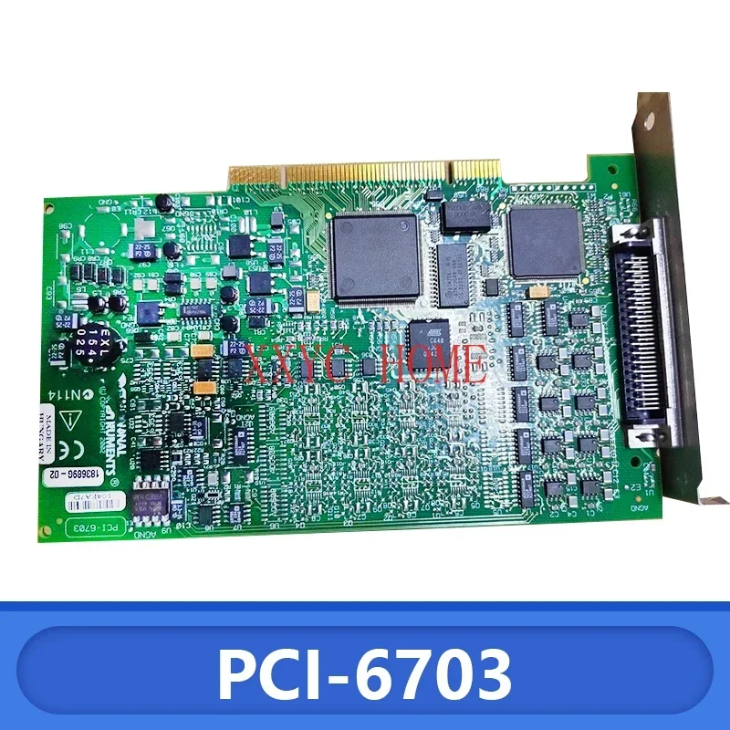 New original  NI PCI-6703 multifunctional data acquisition card with 100% quality. Rest assured purchase