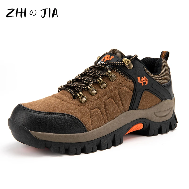 Classic couple style men\'s hiking shoes lace-up men\'s sports shoes outdoor jogging hiking casual shoes women\'s shoe freeshipping