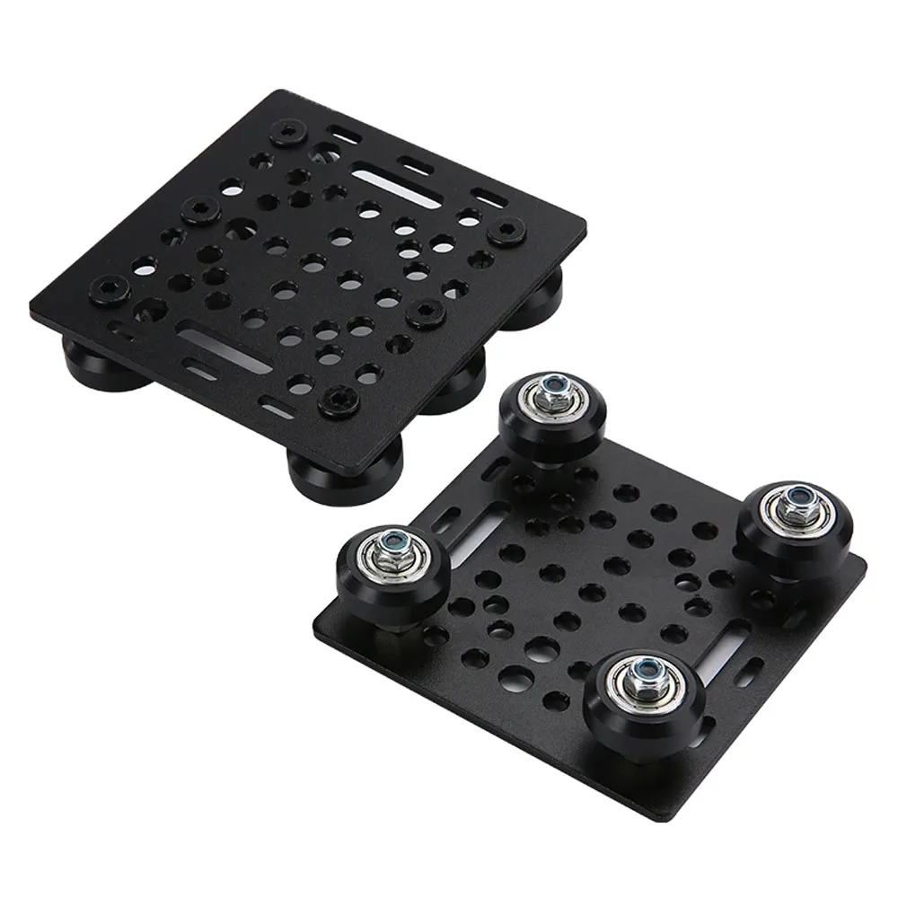 3D-Drucker CNC-Teile 4040 V-Slot Gantry-Plattenset 2020/2040 Aluminiumprofil POM V-Rollenblock 20-80mm Einstellbares Kit – Detail 9