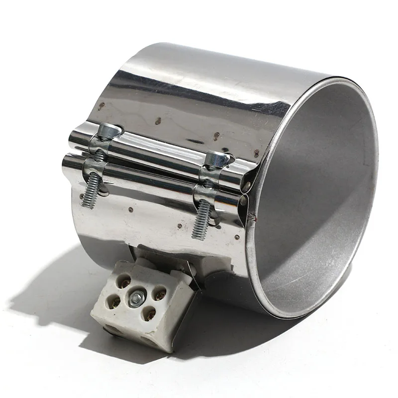 1PC Inner Diameter 80mm x Height 30mm-100mm Heating Ring Stainless Steel Circular Injection Molding Machine 220V230W-220V750W
