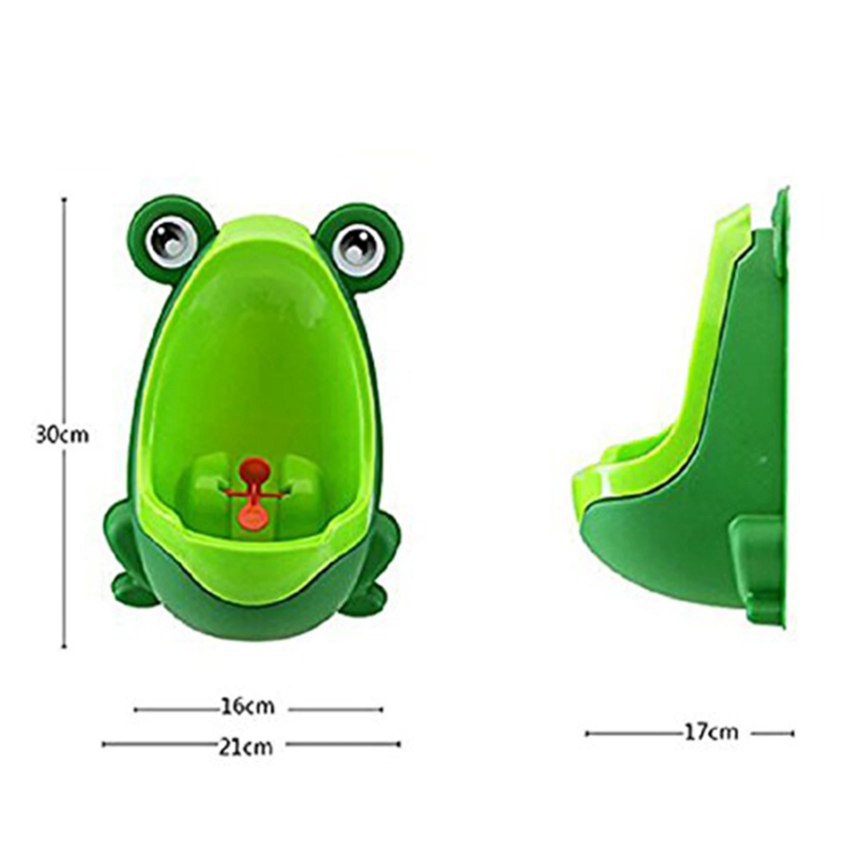 5 X Urinal infantil em forma de sapo Fun Pot (verde)