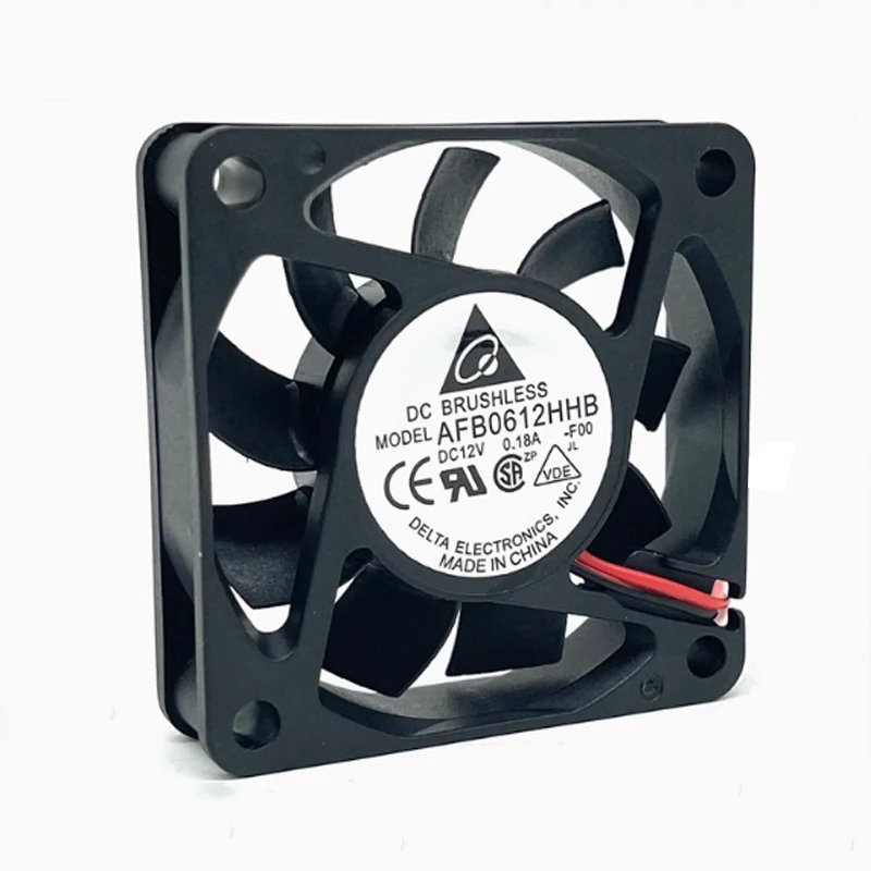 AFB0612HHB 6015 12V 0.18A 6CM CPU chassis Dual ball large air cooling fan