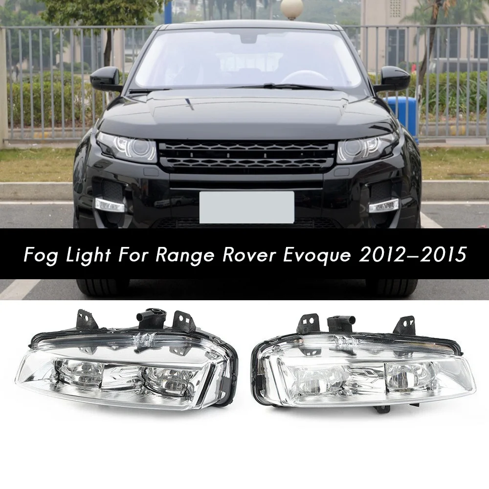 Right Passenger Side Car Front Bumper Fog Lamp Light for Land Rover Range Rover Evoque 2011-2015 LR026089