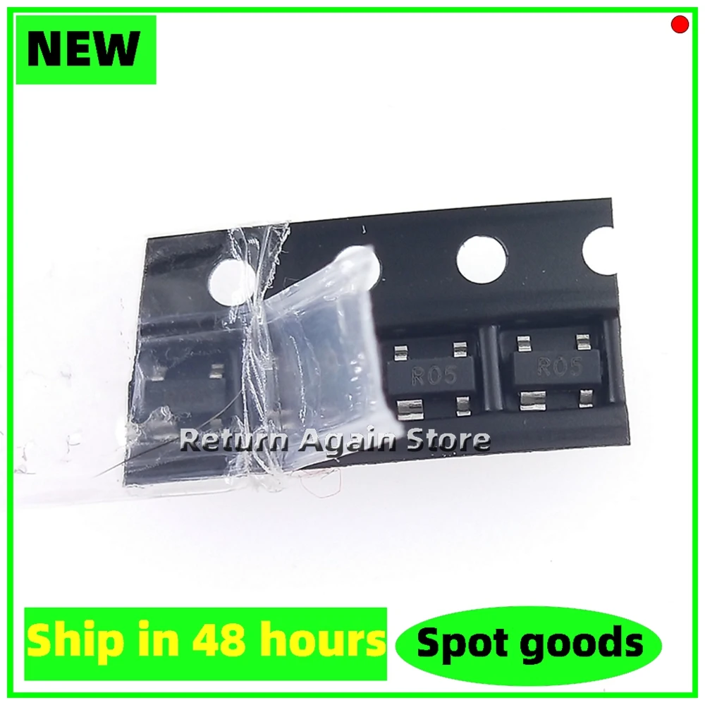 10PCS/LOT SR05.TCT  BV-SR05 Silkscreen R05 SOT-143 new TVS/ESD Protective diode patch