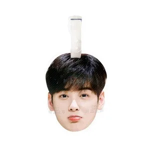 Imagem -02 - Kpop Cha Eunwoo Hanging Tag Bagagem Tag Hanger Embarque Passe