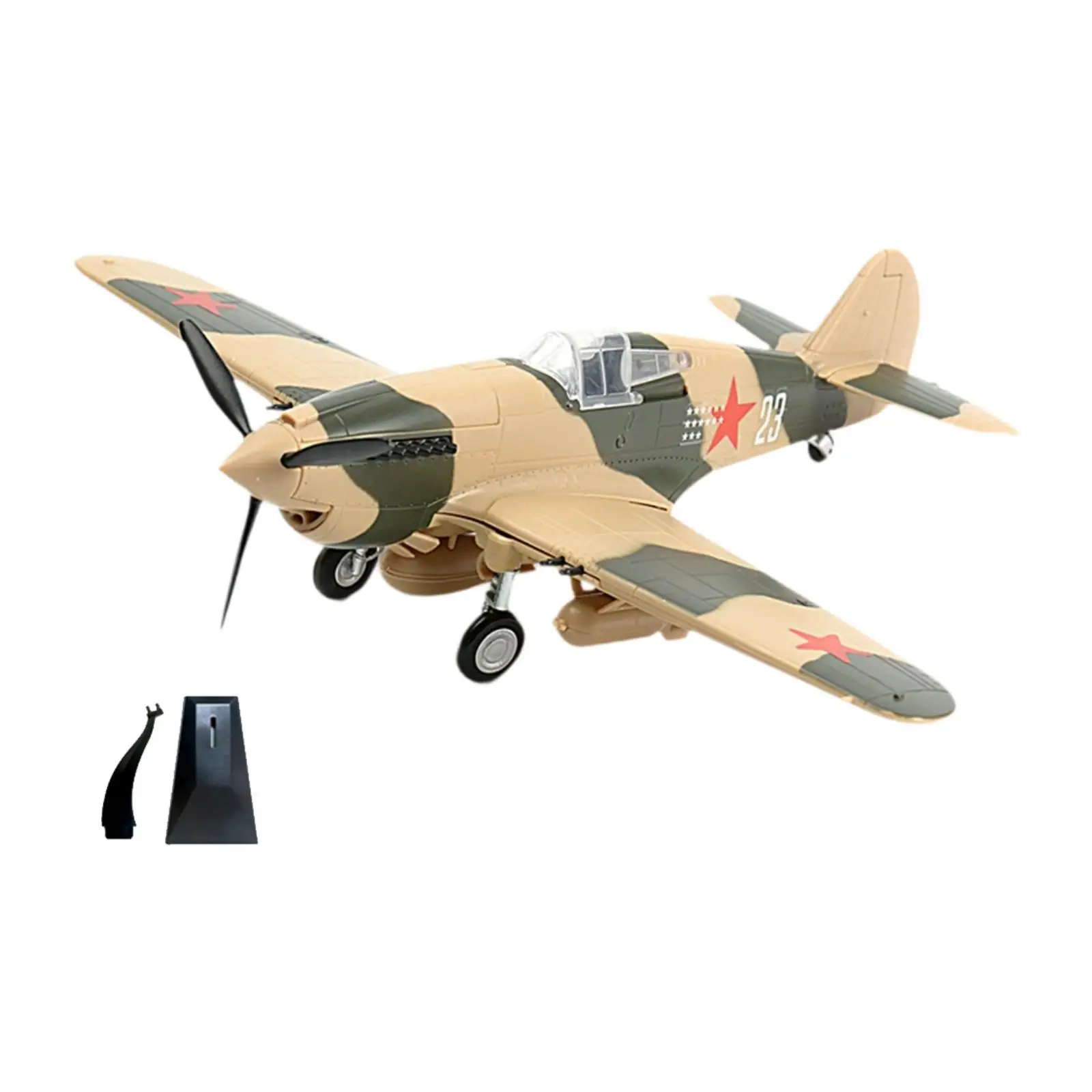 

1/48 Scale Fighter Model Kit Biplane Fighter Model Assembly Required Aviation