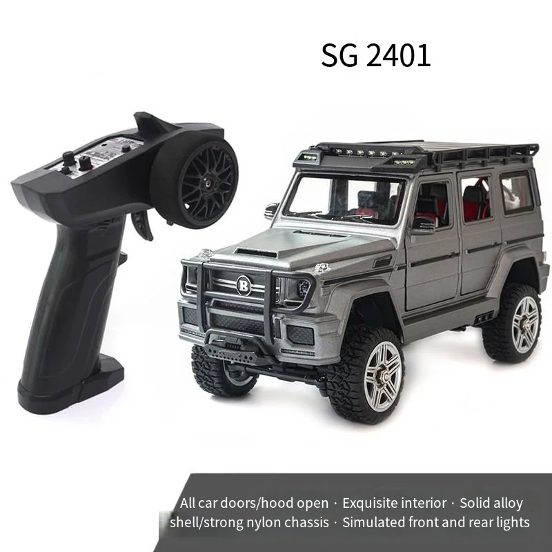 SG-2401 Alloy Climbing Babos Remote Control Car Full Scale Entry RC Model Car Climbing Car Full Car Light Boy Toy