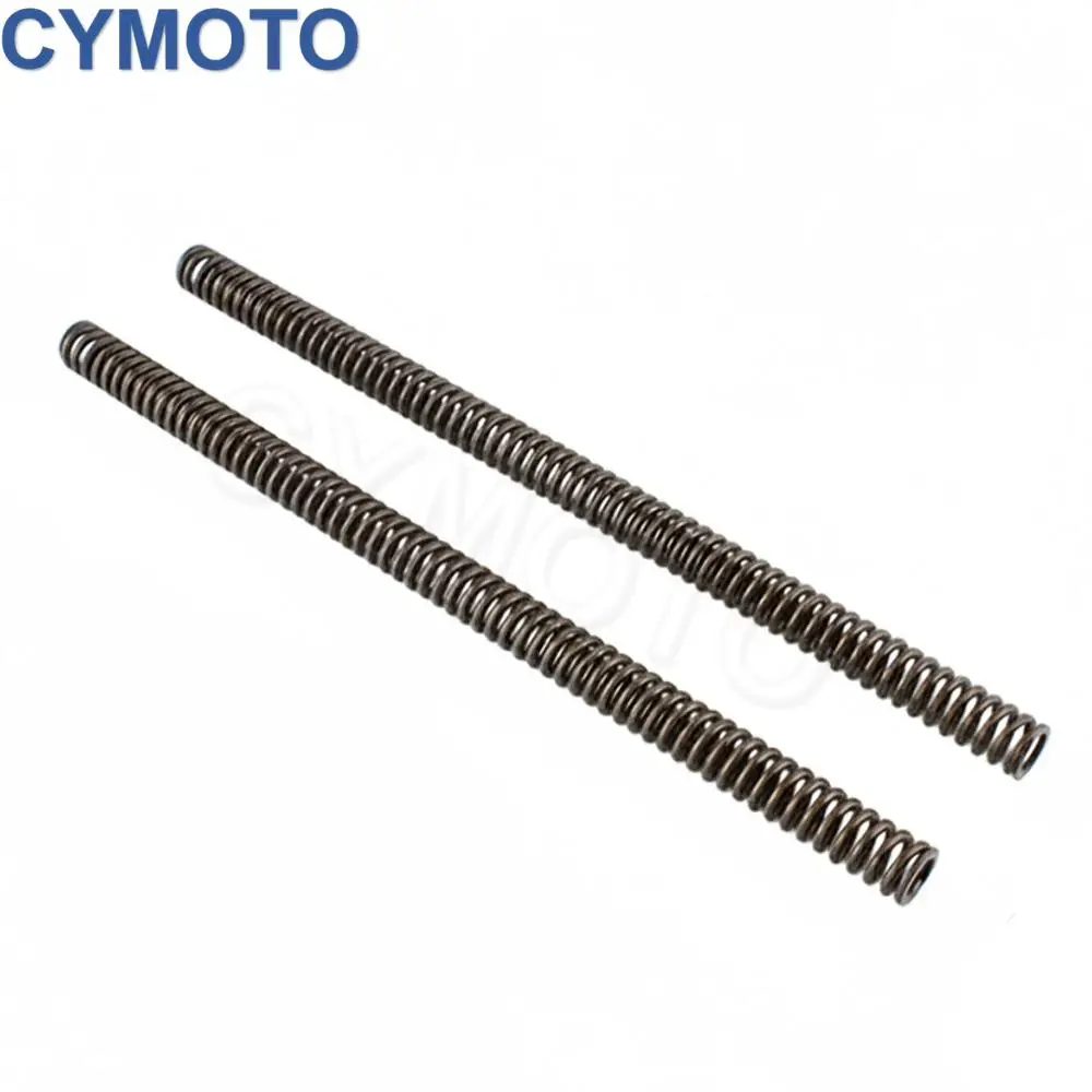 

Motorcycle 2pc Heavy Duty Front Fork Springs For Yamaha TTR125 2000-2004 TTR125L 2000-2008 TTR125E 2003-2009 TTR125LE 2003-2022