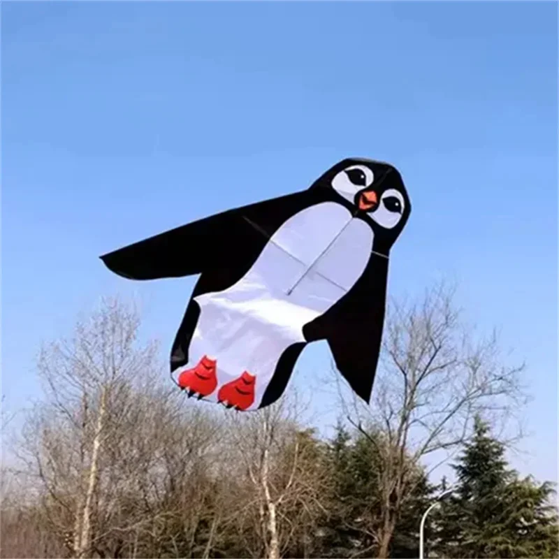 free shipping swaying penguin kite for adults kites cartoon kites factory professional wind kites sports play outdoor games fun