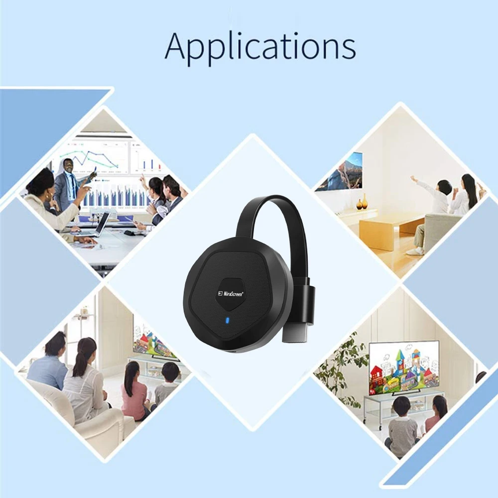 G28 Wifi Wireless TV Dongle 1080P HDTV Projector Monitor Mirror Screen Horizontal or Vertical Display Adapter for IOS Android